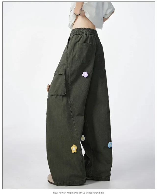 Vintage Multi - Pocket Straight Work Pants Detail