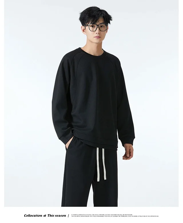 Autumn Men's Trendy Sportswear Set Detail