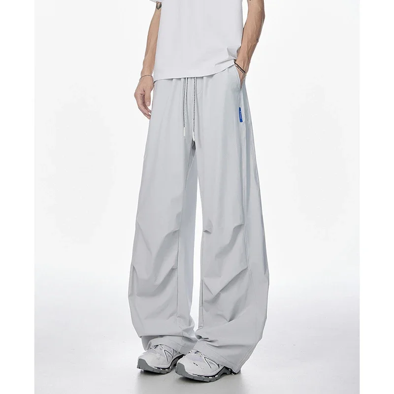 Men's Summer Thin Quick-dry Paratrooper Pants