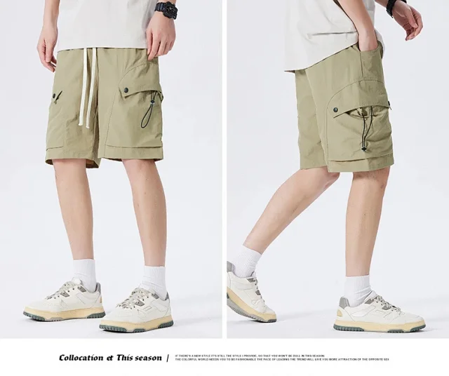 2025 Men's Cargo Shorts: Light, Comfy & Airy Detail