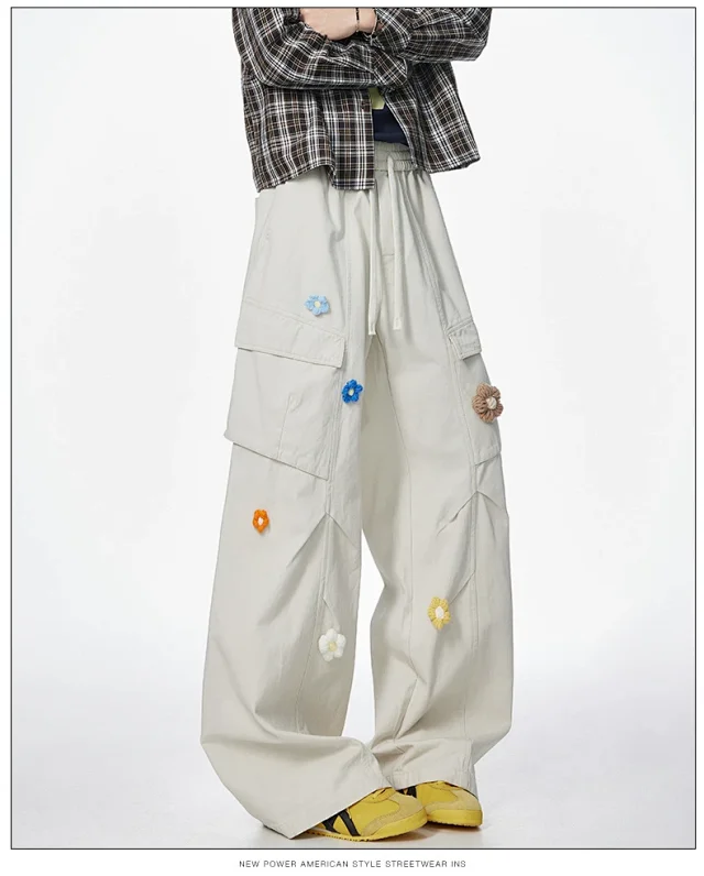 Vintage Multi - Pocket Straight Work Pants Detail