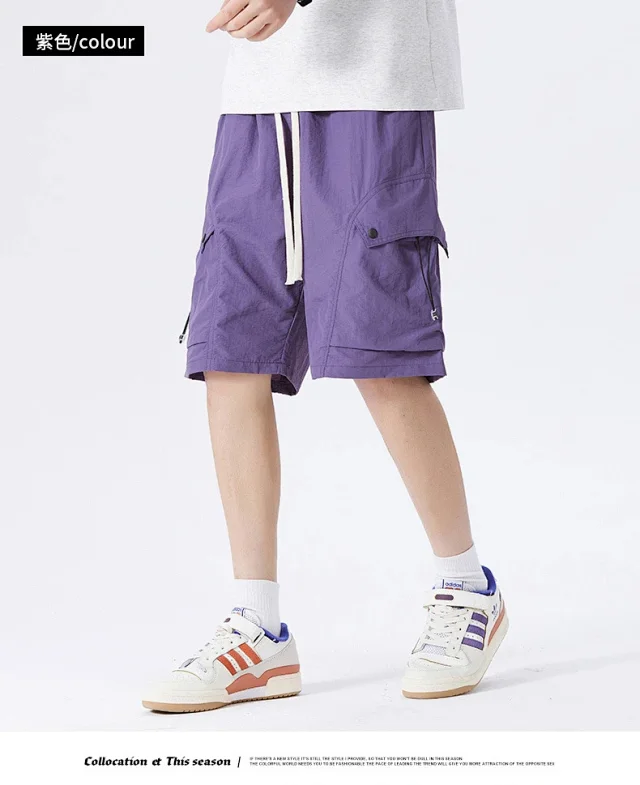2025 Men's Cargo Shorts: Light, Comfy & Airy Detail