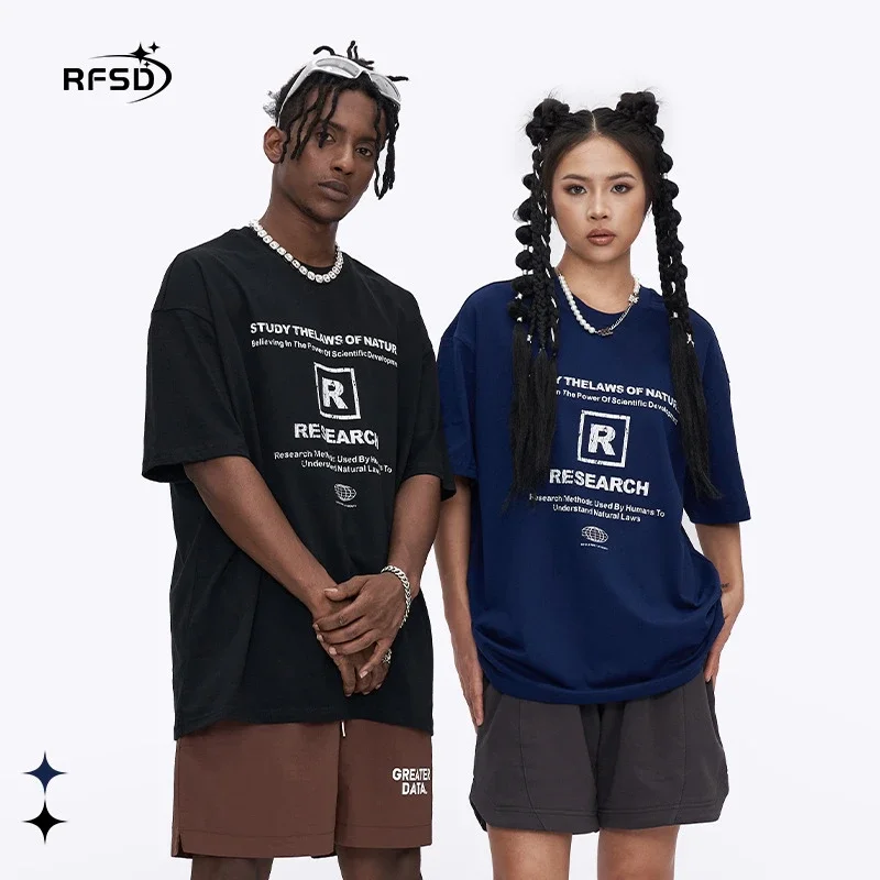 RFSD Men's R Vintage Print T-shirt 2025 SS
