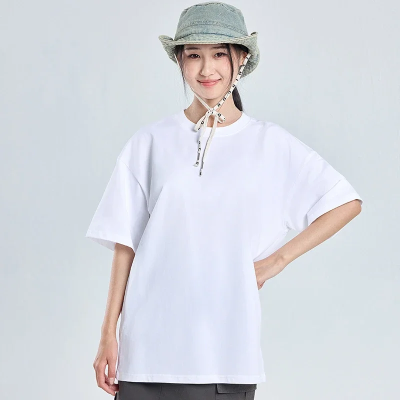 Unisex Crew Neck Heavyweight Solid Tee