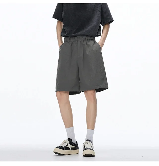 Men's Summer Sporty Loose Beach Shorts Detail