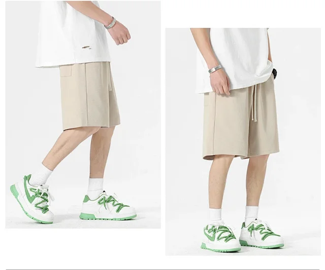 2025 Summer Solid-color Sport Shorts Detail