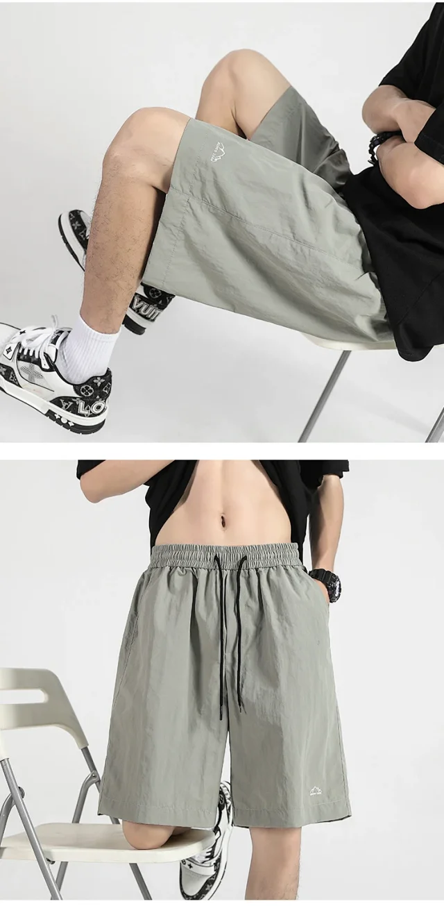 NASA Men's Ice Silk Beach Pants Detail