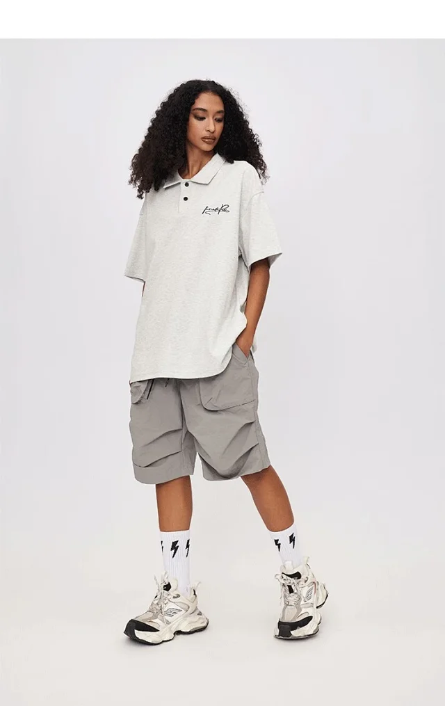 RFSD Men's Fashion Embroidery Polo T-Shirt 2025 Summer New Detail