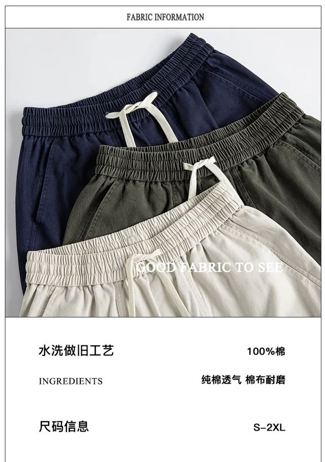 Vintage Multi - Pocket Straight Work Pants Detail