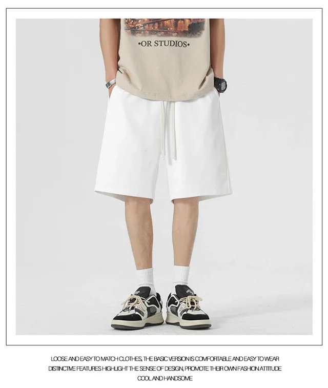2025 Summer Solid-color Sport Shorts Detail