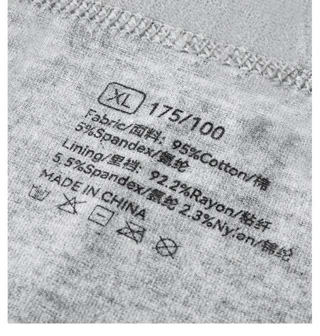 Men's Pure Cotton A-Class: 7A Antibacterial, Breathable Detail