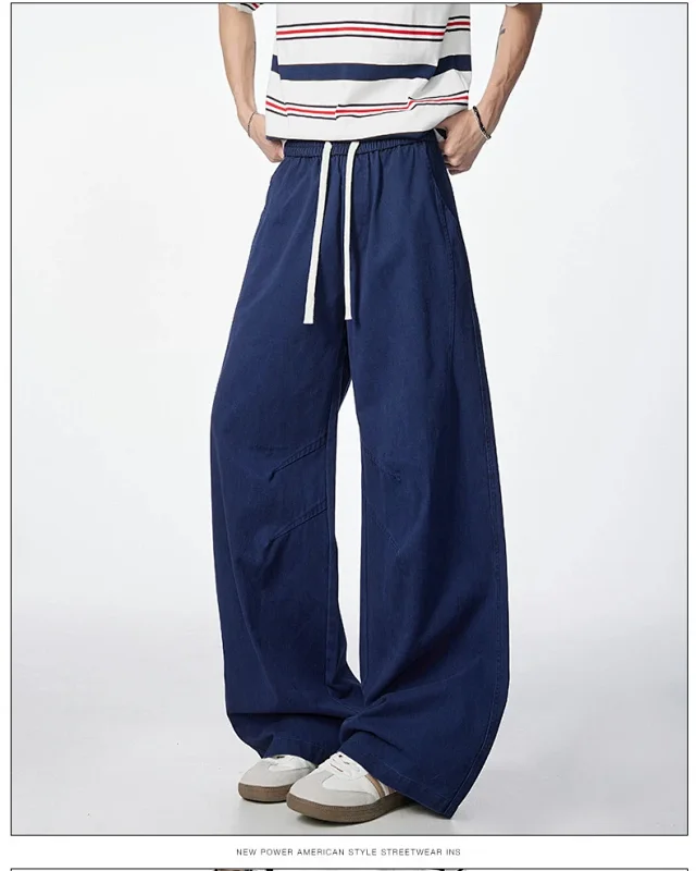 2025 New American High - Street Straight Sports Casual Pants Detail
