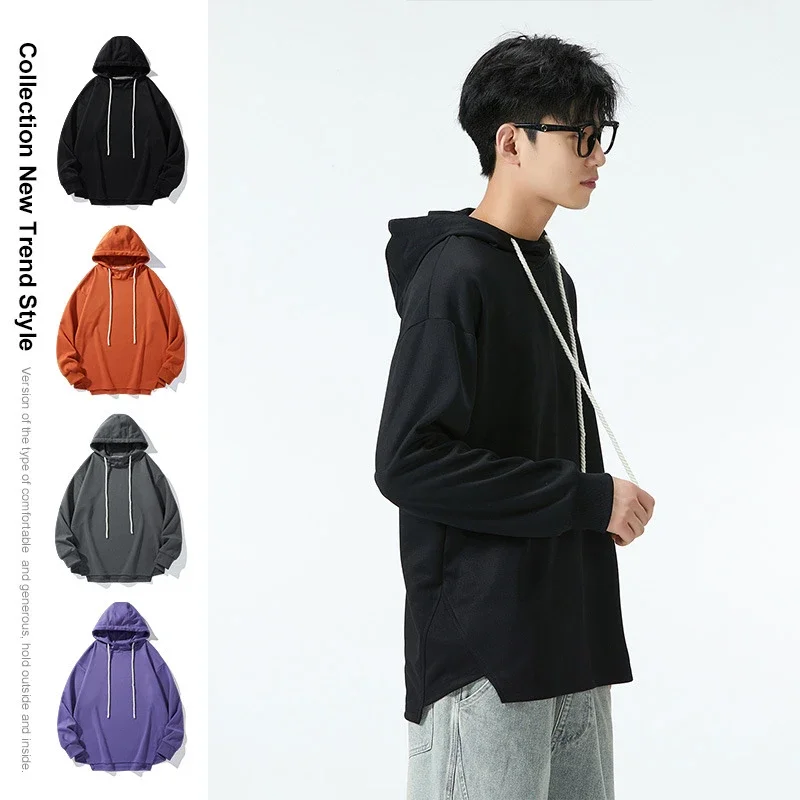 Men's Autumn/Winter Solid Hoodie