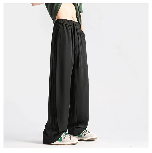 NASA Men's Summer Ice Silk Trousers Detail
