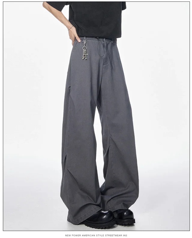 New American Pleated Saber Pants Detail