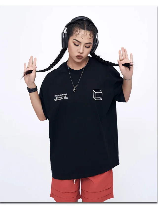 RFSD Men's 2025 Summer Cotton Crewneck Tee Detail