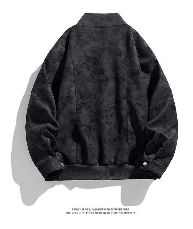2025 Spring/Fall New Jacket: Loose Workwear, Trendy Leather, American Waterproof Biker Style Detail