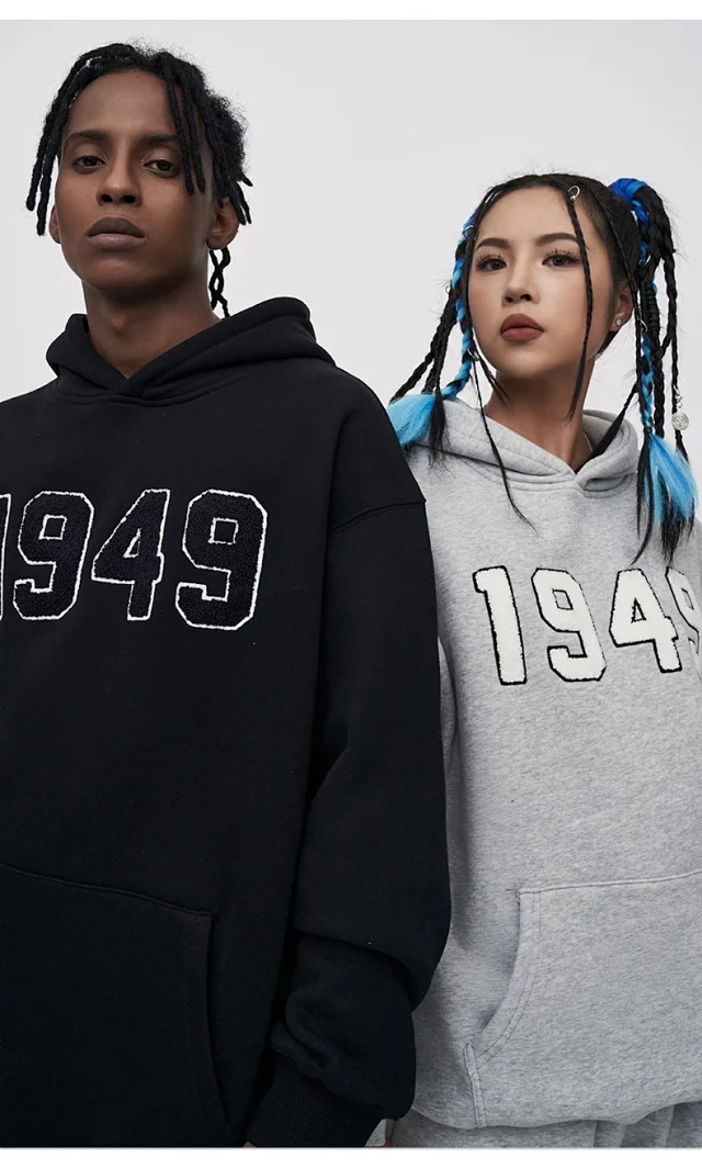RFSD Men's 1949 Heavyweight Hoodie Detail