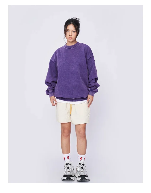 RFSD Men's 2025 FW Streetwear Crewneck Sweatshirt Detail