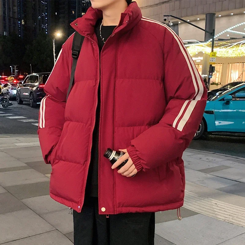 Unisex Three-Stripe Winter Puffer