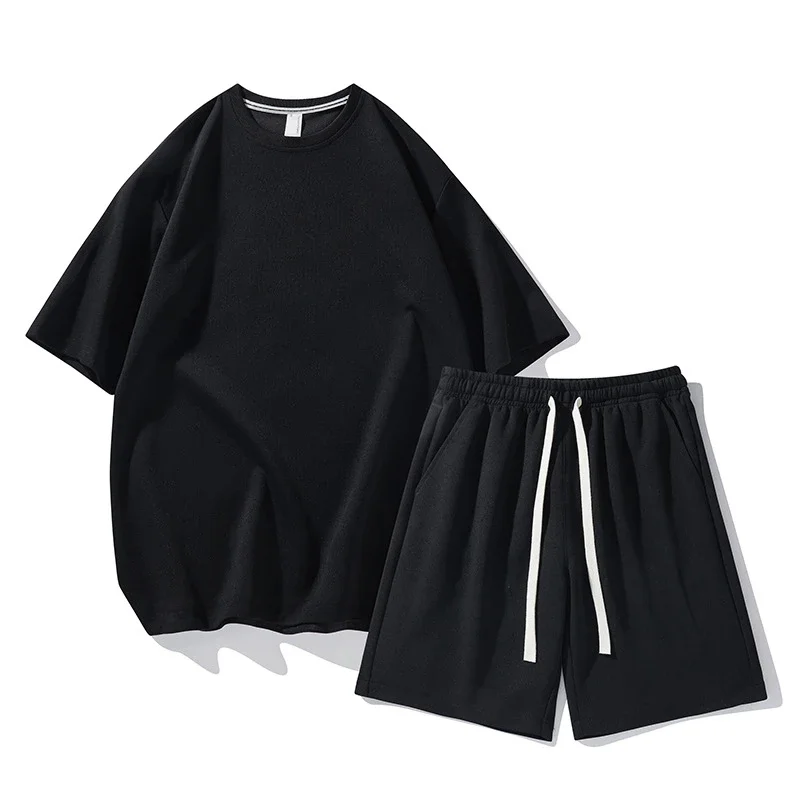 Summer Men's New Short-sleeve T-shirt Set