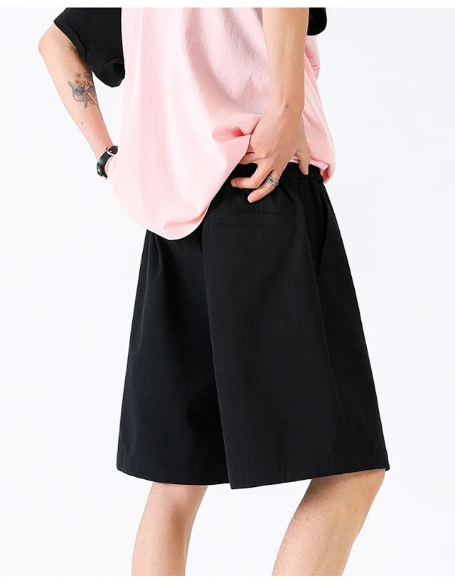 NASA High-street Hong Kong-style Shorts for Men Detail
