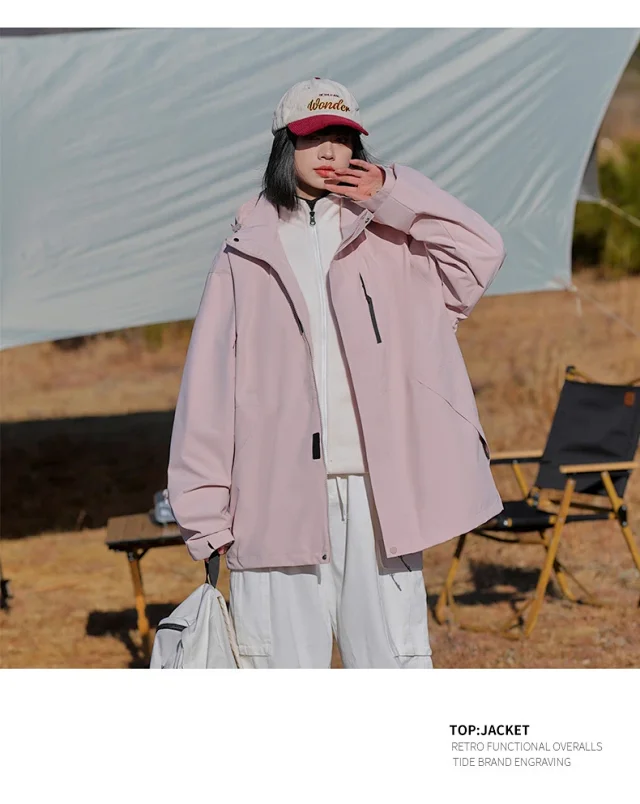 Unisex Mountain Windbreaker for Outdoor Detail