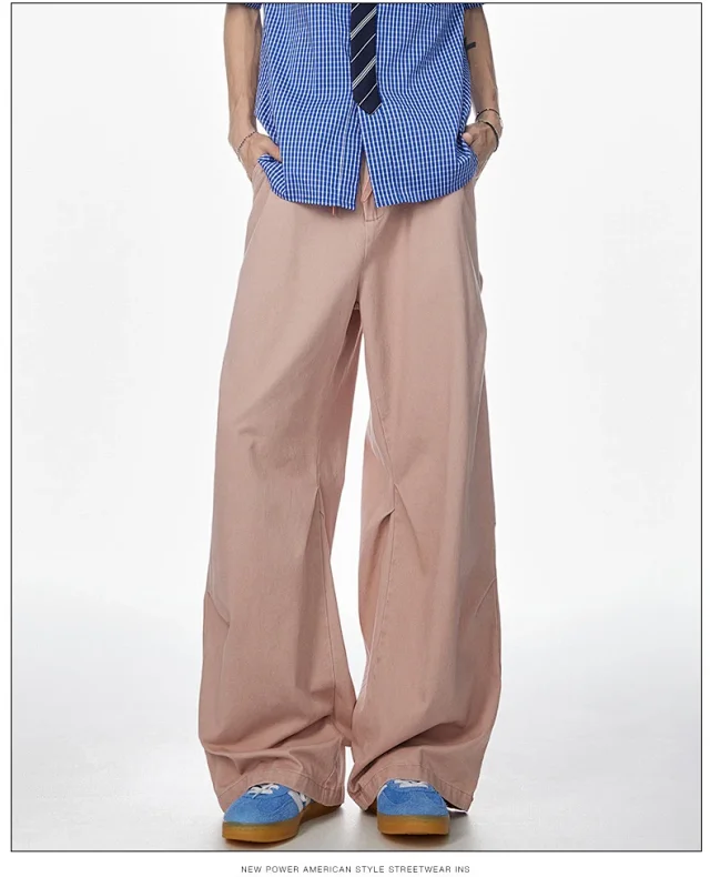 New American Pleated Saber Pants Detail