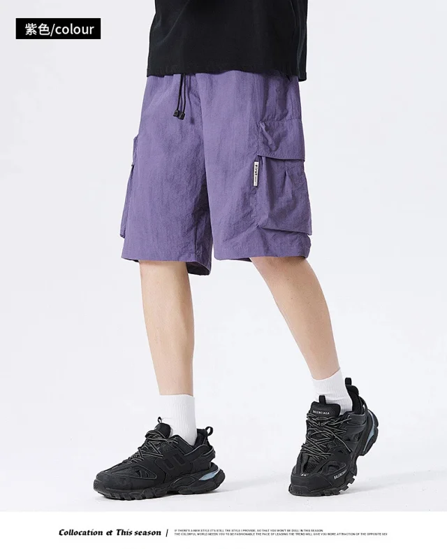 Men's 2025 Summer Ice Silk Pants Detail
