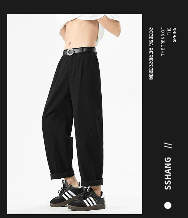 Japanese Men's Work Pants Detail