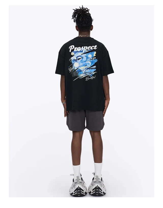 RFSD Men's 2025 Spring/Summer Hand-painted T-shirt Detail