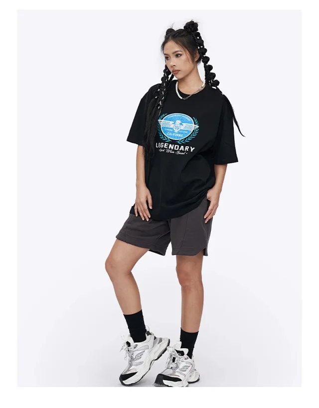 RFSD Men's Tee 2025 SS New Loose 230g Crew Neck Detail