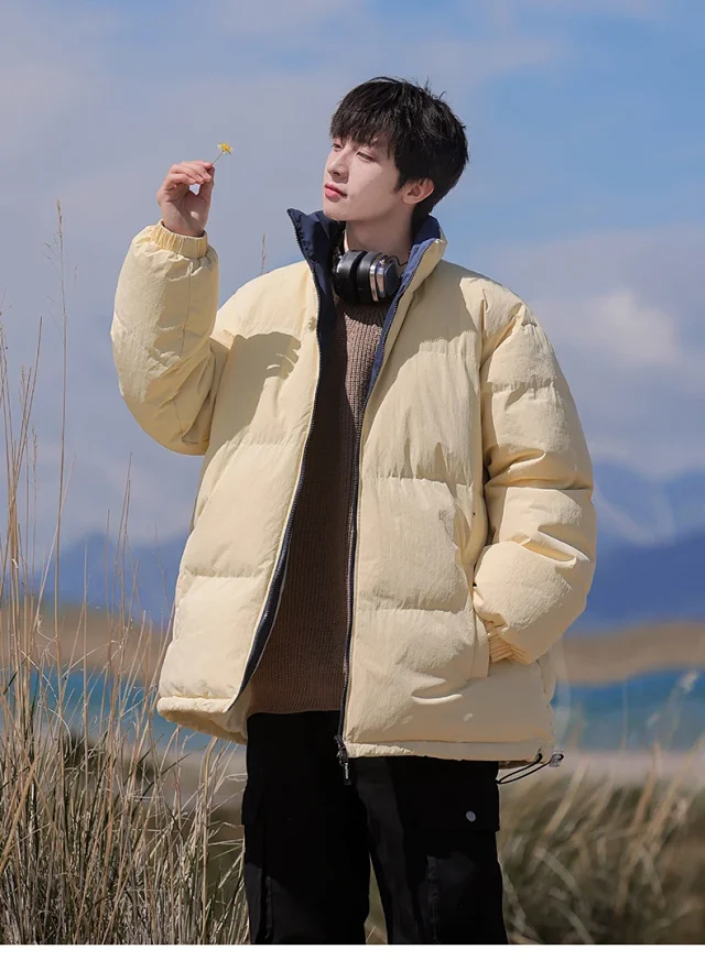 Autumn/Winter New Thick Warm Hong Kong-style Bread Jacket Detail