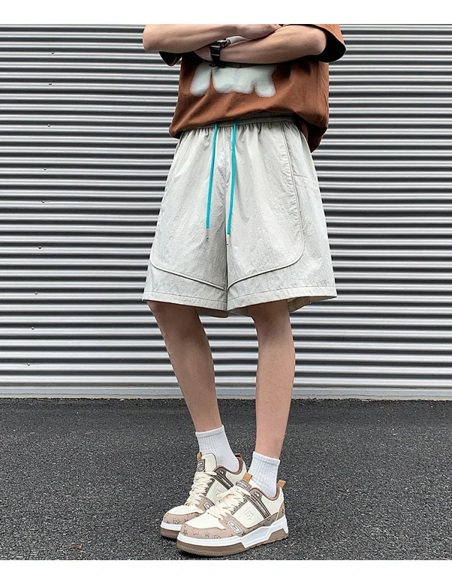 Men's Summer Ice Silk Outdoor Shorts Detail