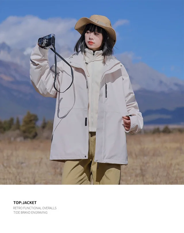 Unisex Mountain Windbreaker for Outdoor Detail