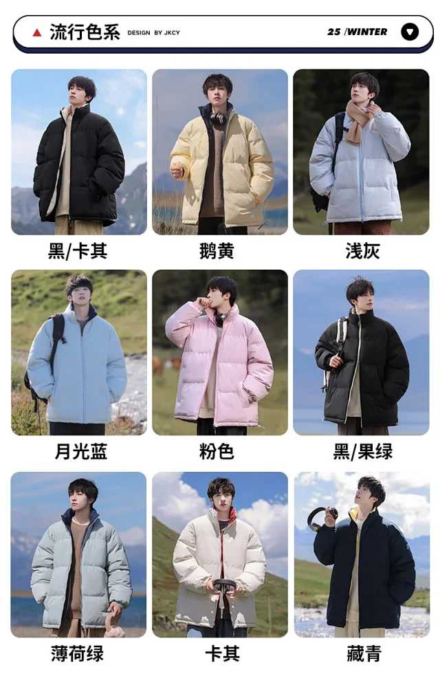Autumn/Winter New Thick Warm Hong Kong-style Bread Jacket Detail