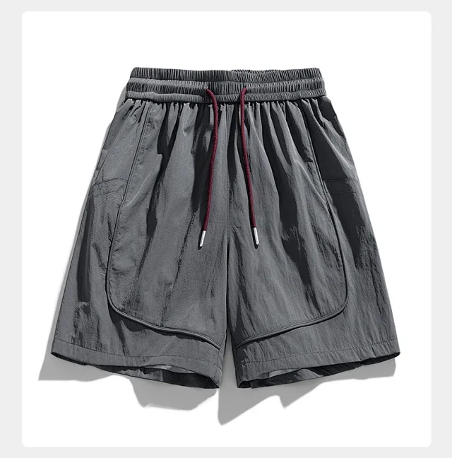 NASA Retro Summer Men's Ice Silk Shorts Detail