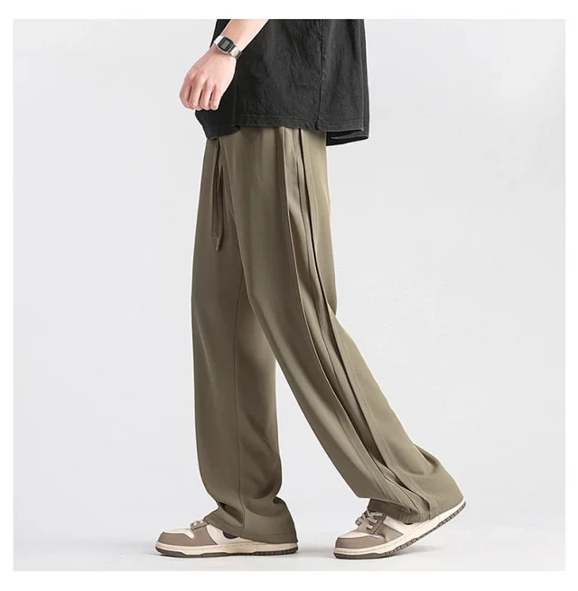 NASA Men's Summer Ice Silk Trousers Detail