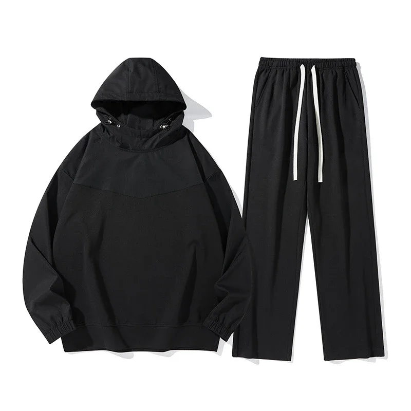 Men's Trendy Hoodie & Loose Pants Set