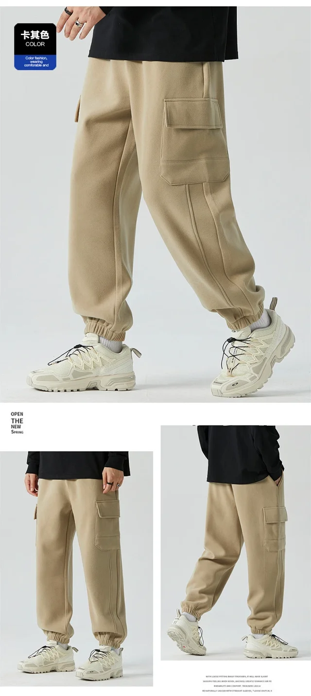2025 Men's Work Pants   Loose Joggers Detail