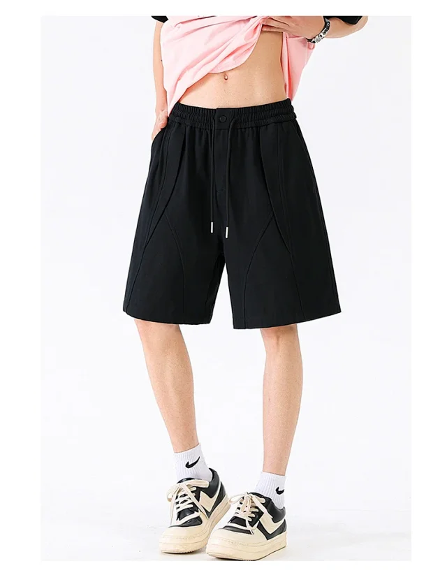 NASA High-street Hong Kong-style Shorts for Men Detail