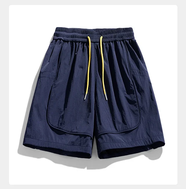 NASA Retro Summer Men's Ice Silk Shorts Detail