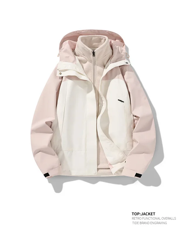 Outdoor Waterproof Hooded Jackets Detail