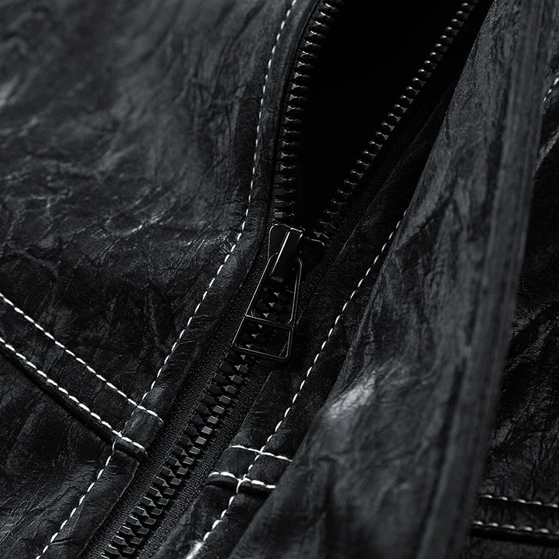 Autumn Streetwear Biker Jacket