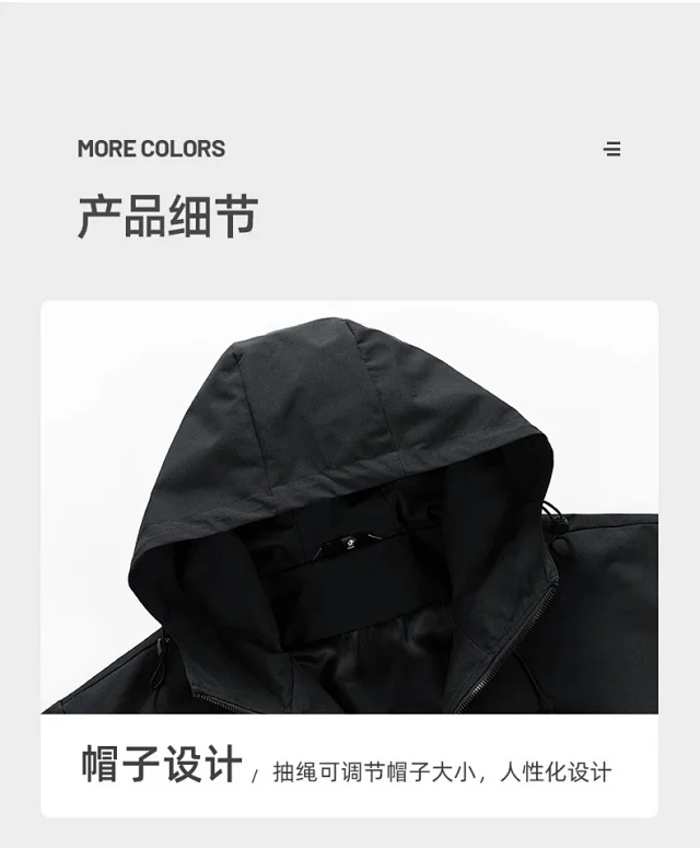 NASA Men's Outdoor Jacket Detail