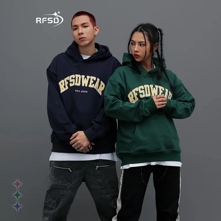 RFSD Men's 2025 Fall/Winter New Patchwork Sweatshirt