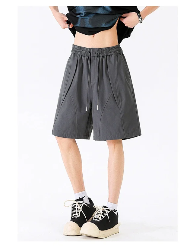 NASA High-street Hong Kong-style Shorts for Men Detail