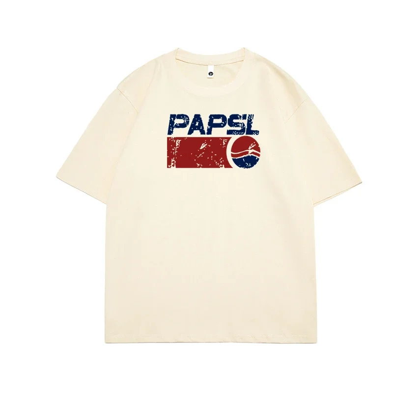 Men's Summer T-shirt: Vintage, Heavyweight, Drop - Shoulder