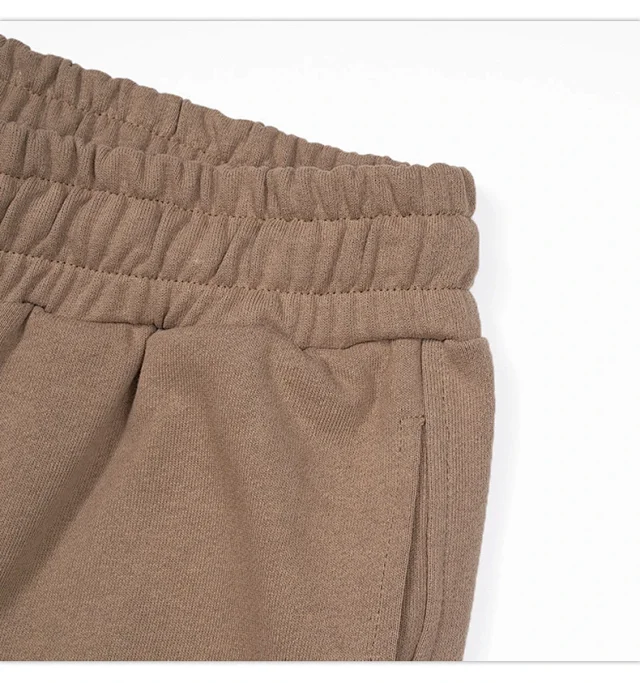 RFSD Men's 2025 Fall/Winter Earth Tone 420G Loose Straight Sweatpants Detail