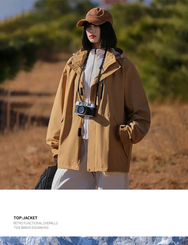 Unisex Mountain Windbreaker for Outdoor Detail